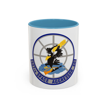 527th Space Aggressor Squadron (U.S. Air Force) Accent Coffee Mug