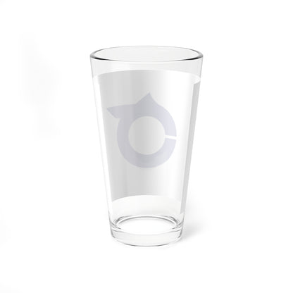 Flag of Nagashima Kagoshima 1970-2006 (Japan) Pint Glass 16oz