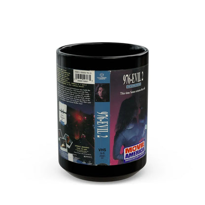 976 EVIL 2 (VHS COVER) - Black Coffee Mug-15oz-Go Mug Yourself