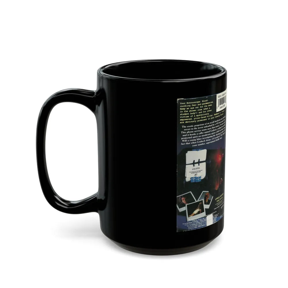 976 EVIL 2 (VHS COVER) - Black Coffee Mug-Go Mug Yourself