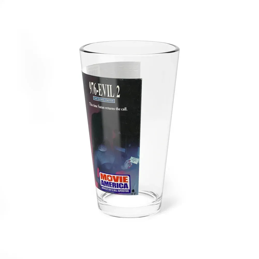 976 EVIL 2 (VHS COVER) Pint Glass 16oz - Go Mug Yourself