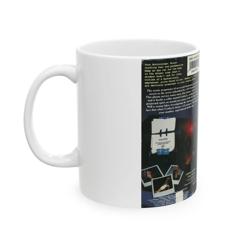 976 EVIL 2 (VHS COVER) - White Coffee Mug-Go Mug Yourself