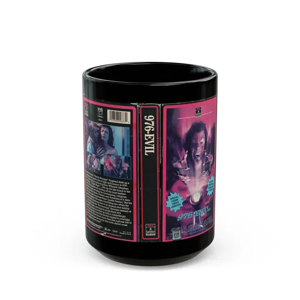 976 EVIL (VHS COVER) - Black Coffee Mug 15oz - Go Mug Yourself
