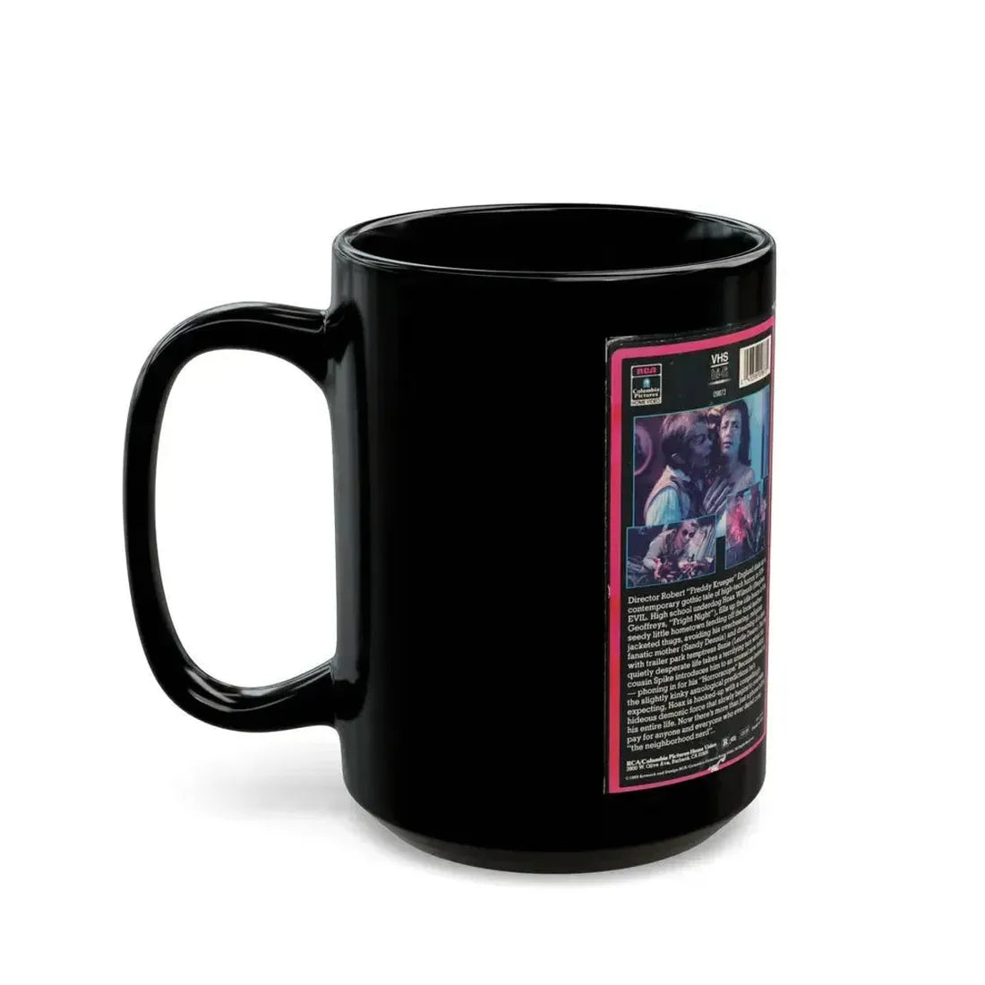 976 EVIL (VHS COVER) - Black Coffee Mug - Go Mug Yourself