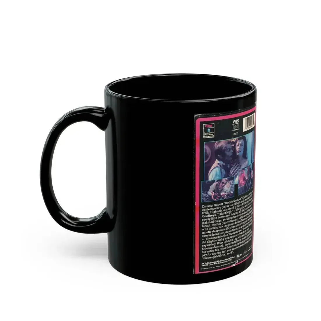 976 EVIL (VHS COVER) - Black Coffee Mug - Go Mug Yourself