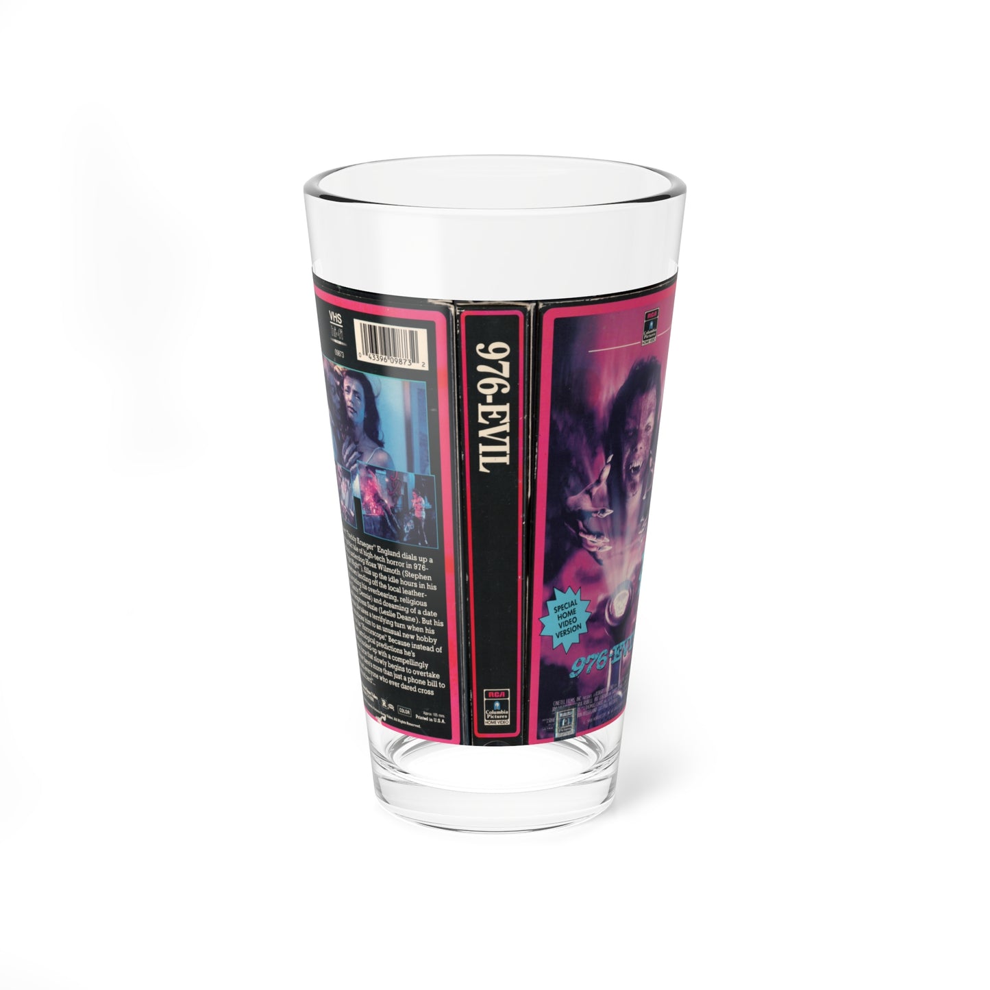 976 EVIL (VHS COVER) Pint Glass 16oz-16oz-Go Mug Yourself