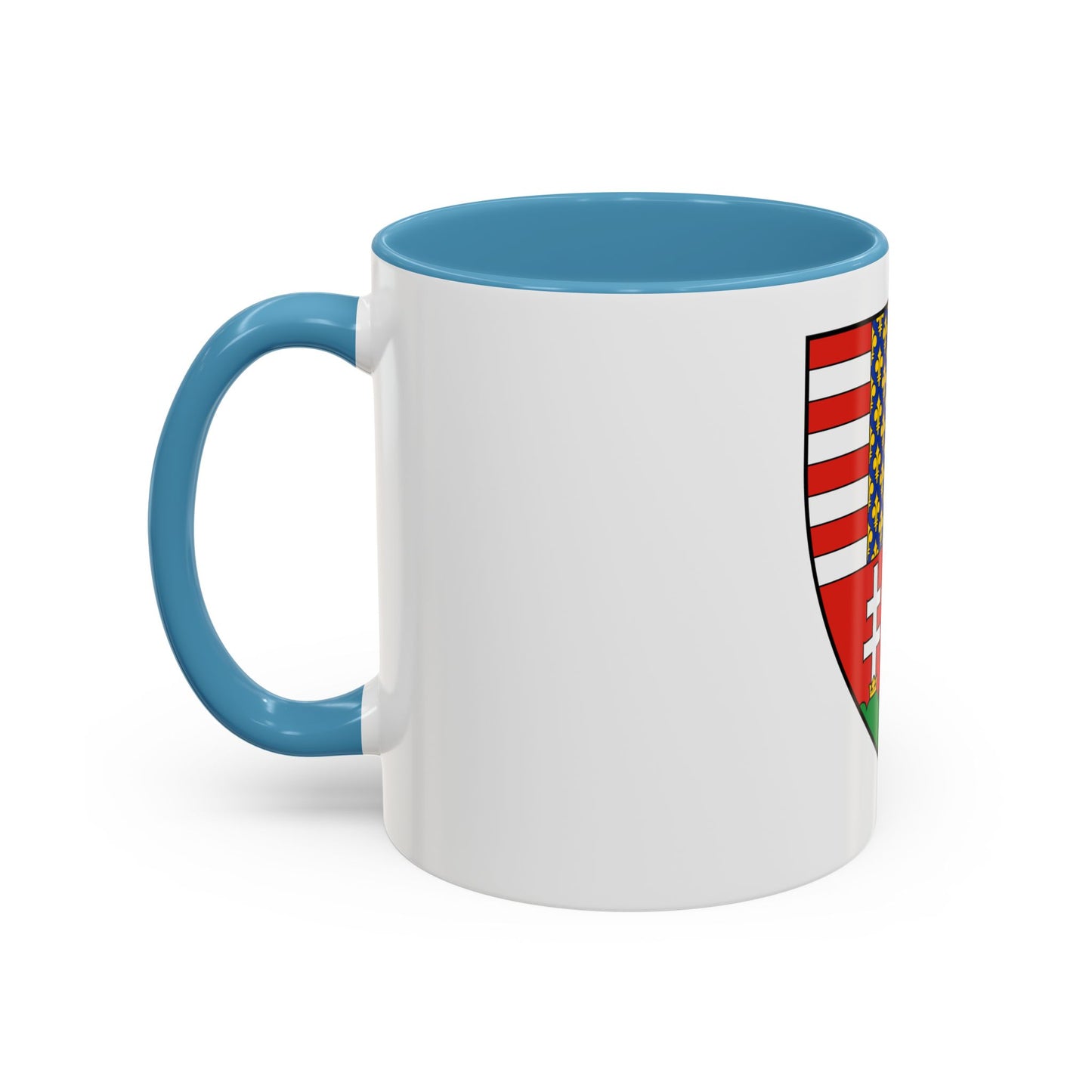 Coat of arms of Louis I of Hungary (1370) - Accent Coffee Mug