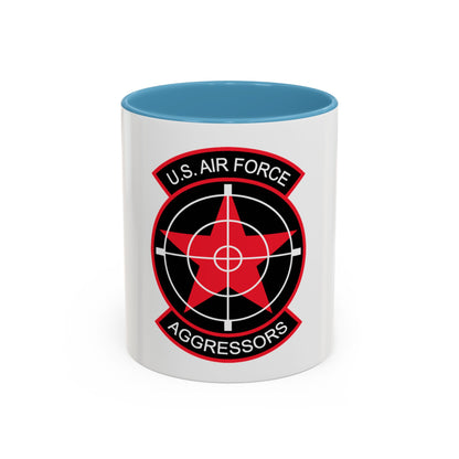 US Air Force Aggressors (U.S. Air Force) Accent Coffee Mug