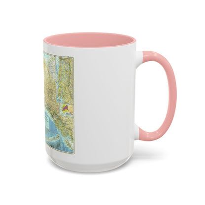 USA - Alaska (1956) (Map) Accent Coffee Mug