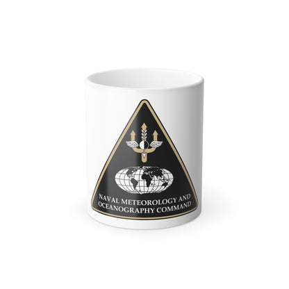 Naval Meteorology & Oceanography Command (U.S. Navy) Color Changing Mug 11oz