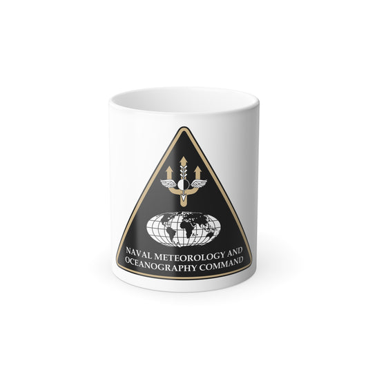 Naval Meteorology & Oceanography Command (U.S. Navy) Color Changing Mug 11oz