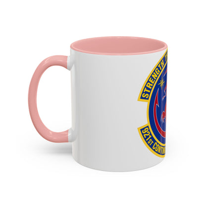 921 Contingency Response Sq AMC (U.S. Air Force) Accent Coffee Mug