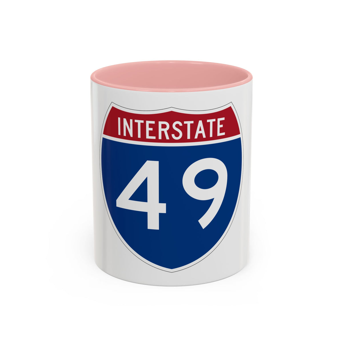 Interstate 49 (U.S. Highways) Accent Coffee Mug