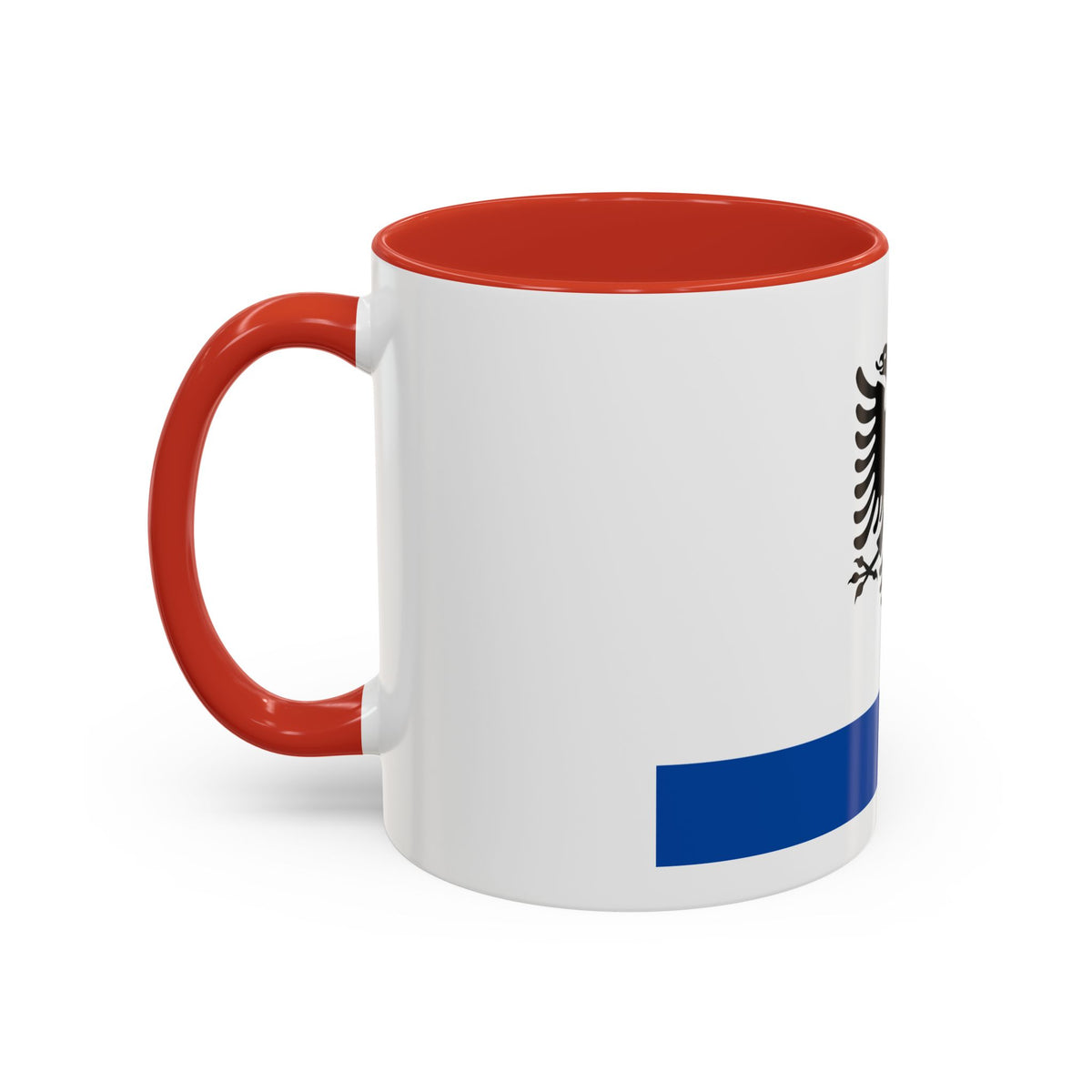 Government Ensign of Albania - Accent Coffee Mug