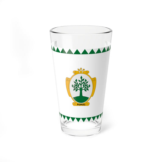 Flag of Pomaz (Hungary) Pint Glass 16oz
