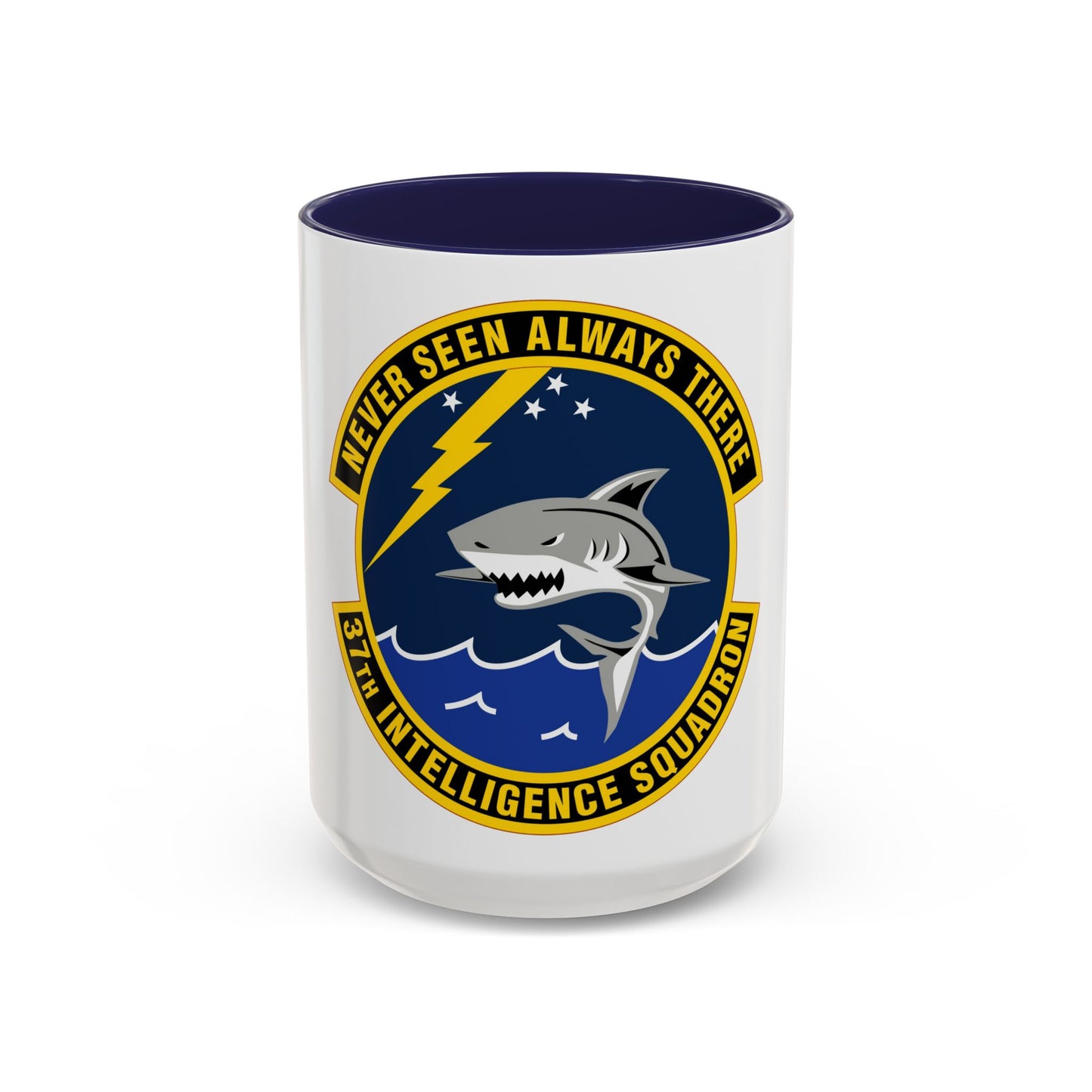 37 Intelligence Squadron ACC (U.S. Air Force) Accent Coffee Mug