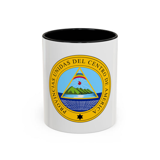 Coat of arms of the United Provinces of Central America - Accent Coffee Mug