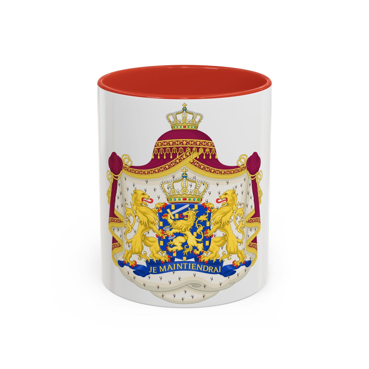 Royal coat of arms of the Netherlands - Accent Coffee Mug