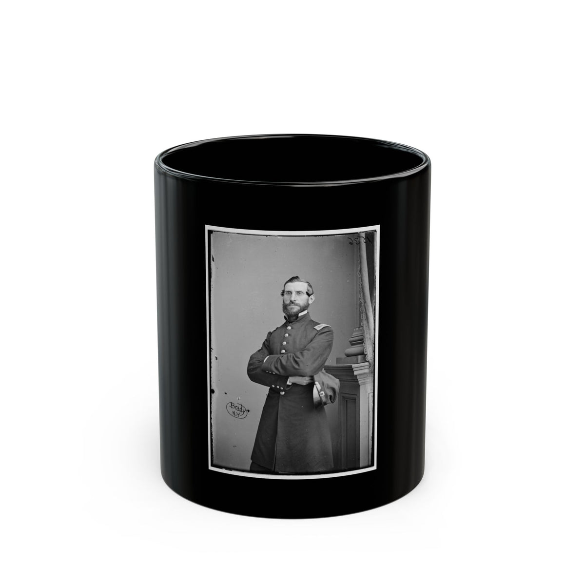 A.J. Slemmer 001 (U.S. Civil War) Black Coffee Mug