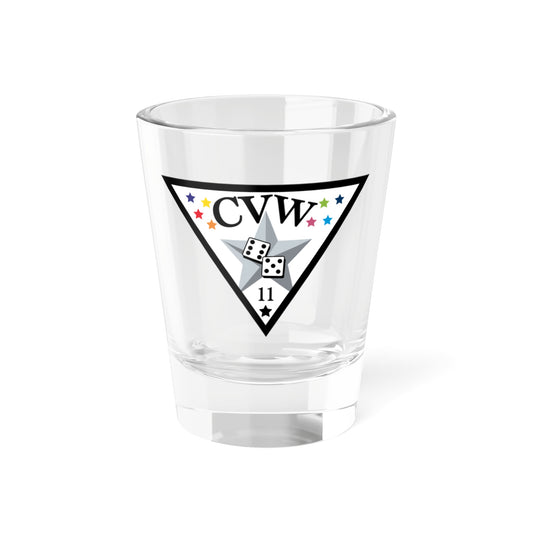 CVW 11 Carrier air wing (U.S. Navy) Shot Glass 1.5oz