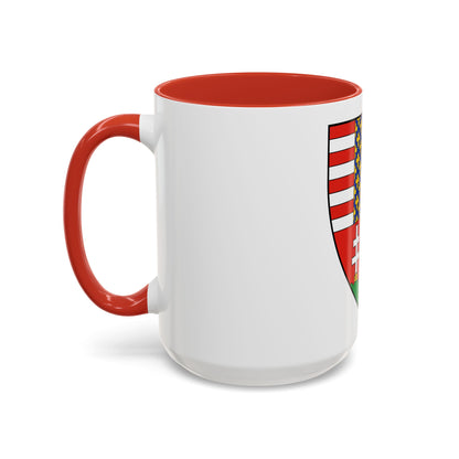 Coat of arms of Louis I of Hungary (1370) - Accent Coffee Mug
