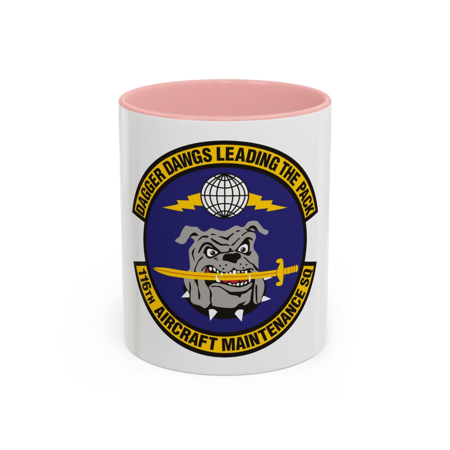 116th Aircraft Maintenance Squadron (U.S. Air Force) Accent Coffee Mug