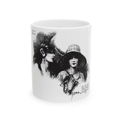 Free, White and Female (2), Collier's, February 25, 1928 - White Coffee Mug-11oz-Go Mug Yourself