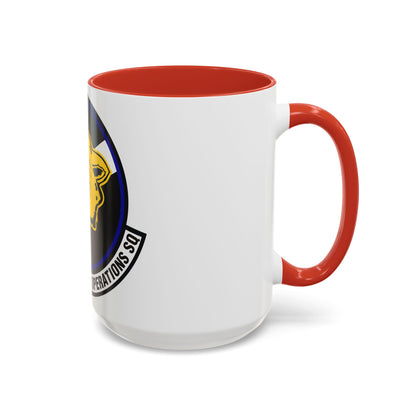 552nd Maintenance Operations Squadron (U.S. Air Force) Accent Coffee Mug