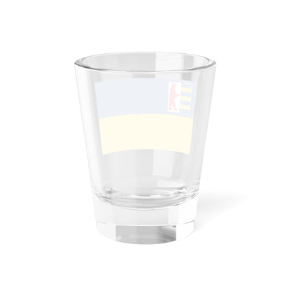 Flag of Zakarpattia Oblast Ukraine - Shot Glass 1.5oz