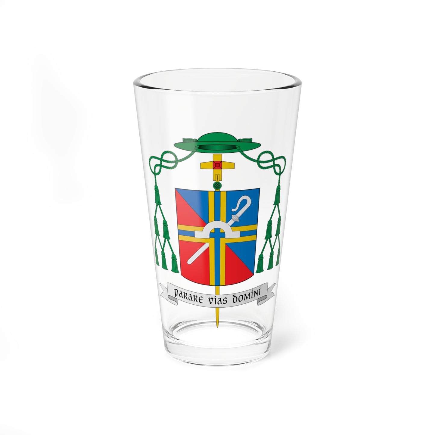 Escudo de Gregório Paixão Neto (Spain) (Coat of Arms) Pint Glass 16oz