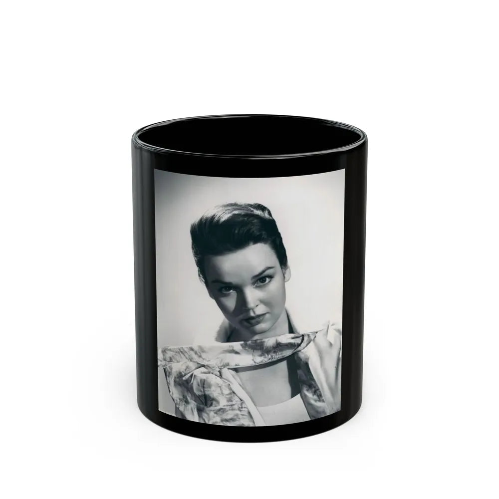 Kathryn Grant #90 (Vintage Female Icon) Black Coffee Mug-11oz-Go Mug Yourself