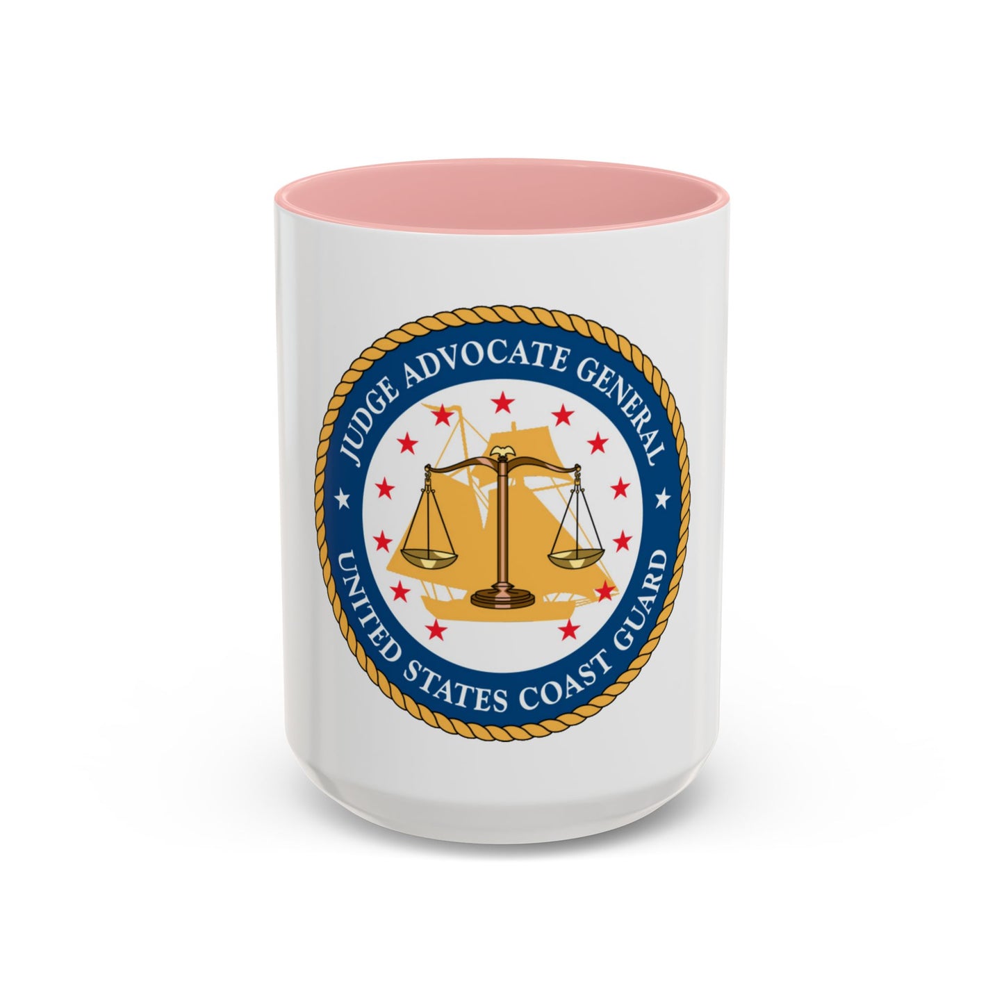 USCG Judge Advocate General (U.S. Coast Guard) Accent Coffee Mug