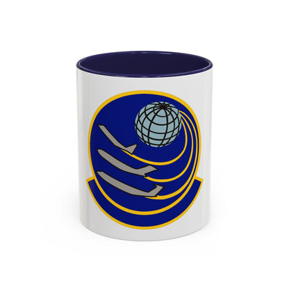 373 Training Squadron AETC (U.S. Air Force) Accent Coffee Mug