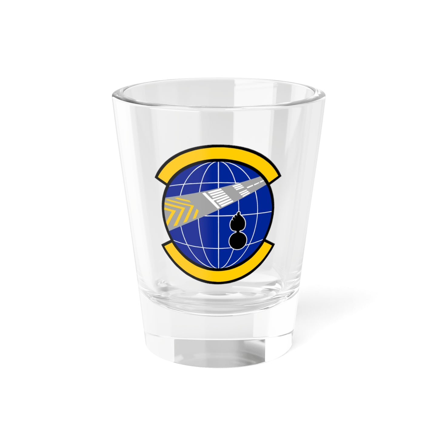 424 Air Base Squadron USAFE (U.S. Air Force) Shot Glass 1.5oz