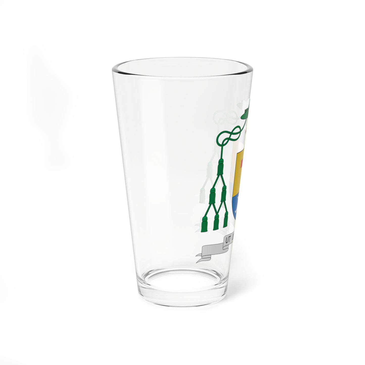 Escudo de Jesús Catalá Ibañéz (Spain) (Coat of Arms) Pint Glass 16oz