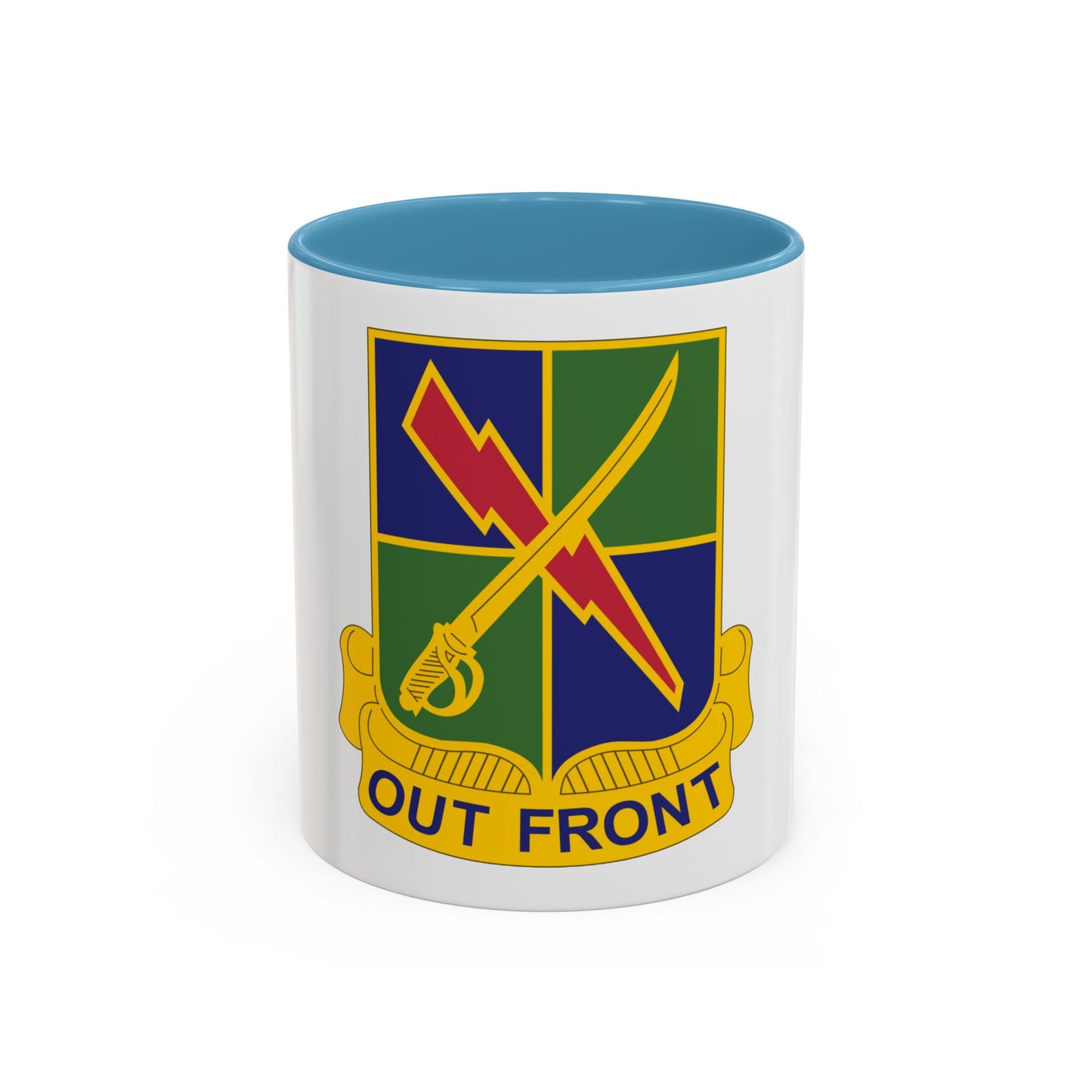 501st Military Intelligence Battalion (U.S. Army) Accent Coffee Mug