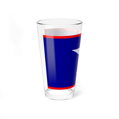 ROCAF Major Generals Flag 1948 (China) Pint Glass 16oz