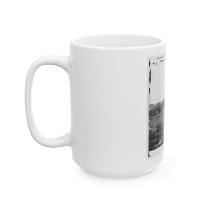 Gettysburg, Pa. Headquarters Of Gen. George G. Meade On Cemetery Ridge (U.S. Civil War) White Coffee Mug