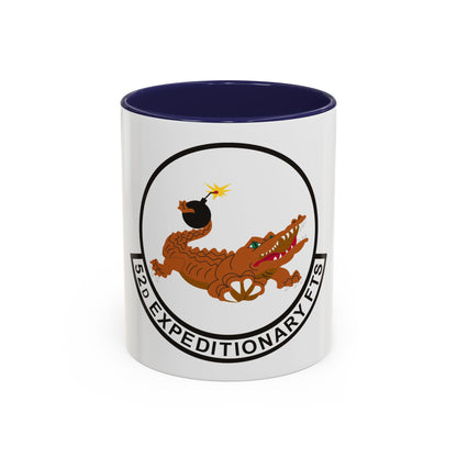 52d Expeditionary Flying Training Squadron (U.S. Air Force) Accent Coffee Mug