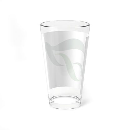 Flag of Aira Kagoshima no logo (Japan) Pint Glass 16oz