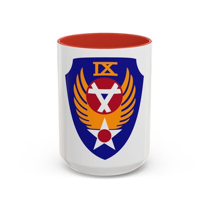 9 Engineer Command (U.S. Army) Accent Coffee Mug