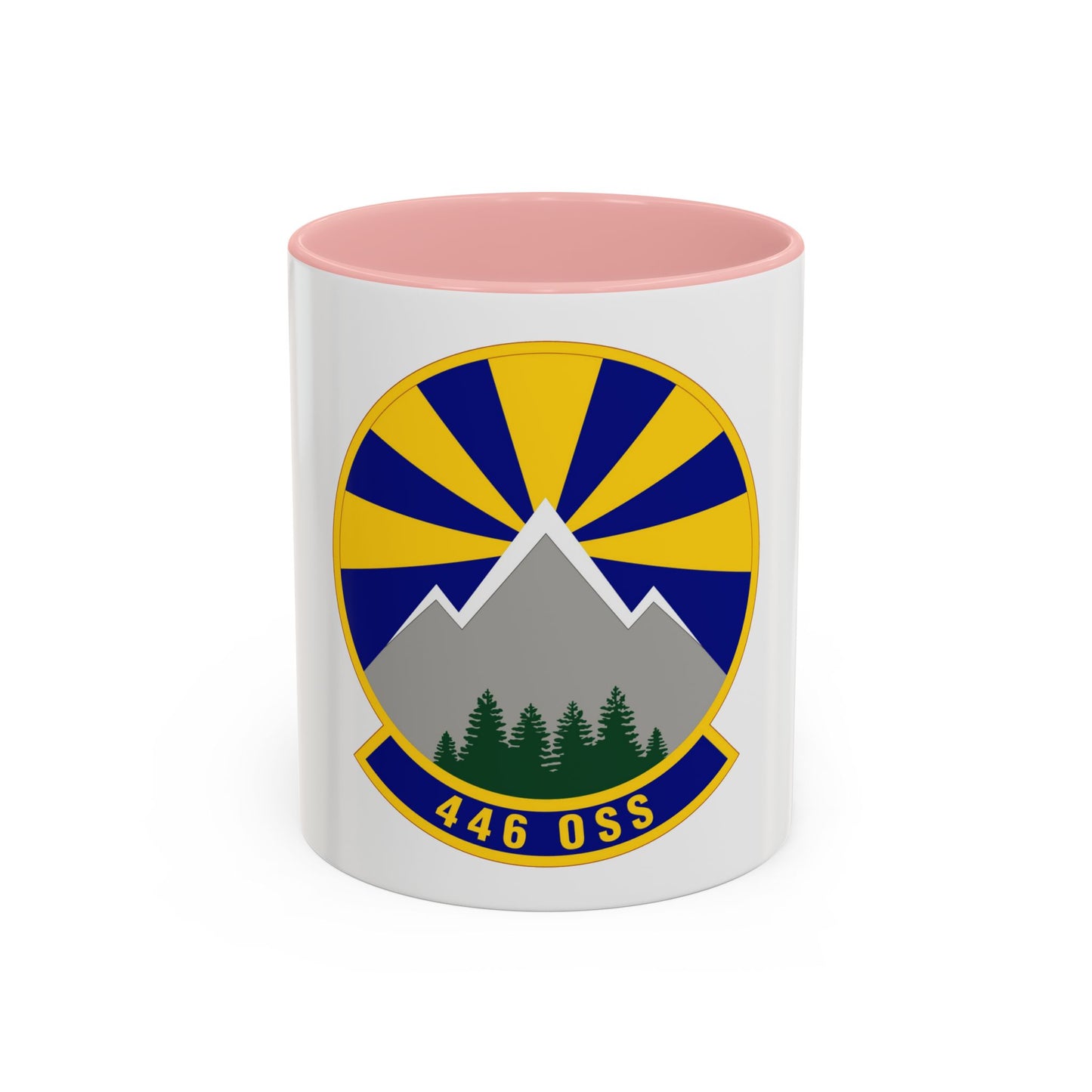 446 Operations Support Squadron (U.S. Air Force) Accent Coffee Mug