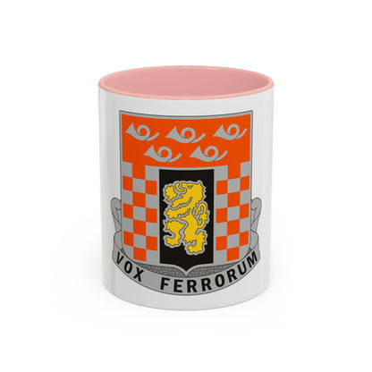143 Signal Battalion (U.S. Army) Accent Coffee Mug