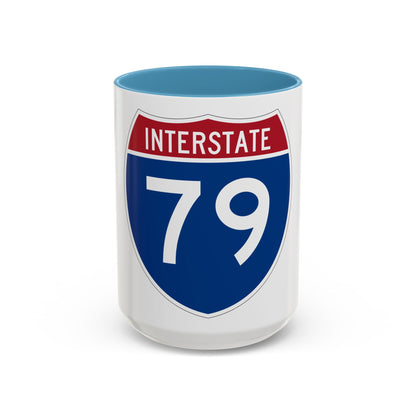 Interstate 79 (U.S. Highways) Accent Coffee Mug