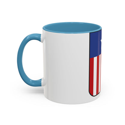 Coat of arms of Liberia in 1889 - Accent Coffee Mug