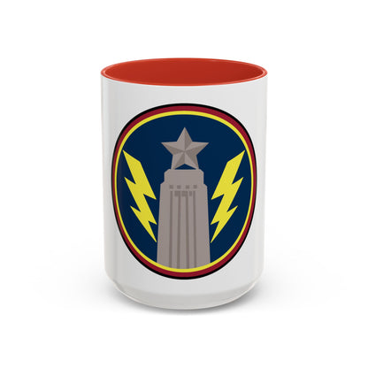 147th OS Sq. (U.S. Air Force) Accent Coffee Mug
