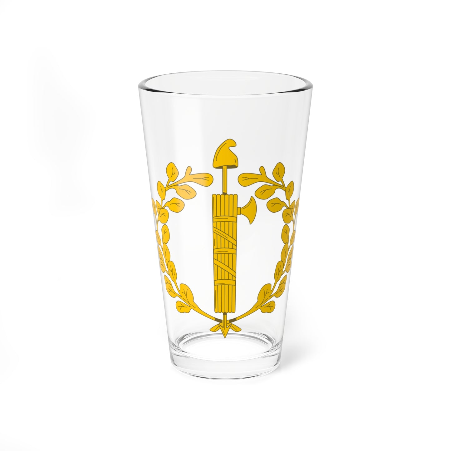 Emblem of the Parthenopean Republic (Italy) (Coat of Arms) Pint Glass 16oz