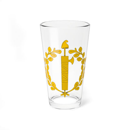 Emblem of the Parthenopean Republic (Italy) (Coat of Arms) Pint Glass 16oz