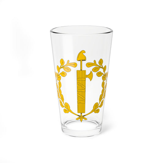 Emblem of the Parthenopean Republic (Italy) (Coat of Arms) Pint Glass 16oz