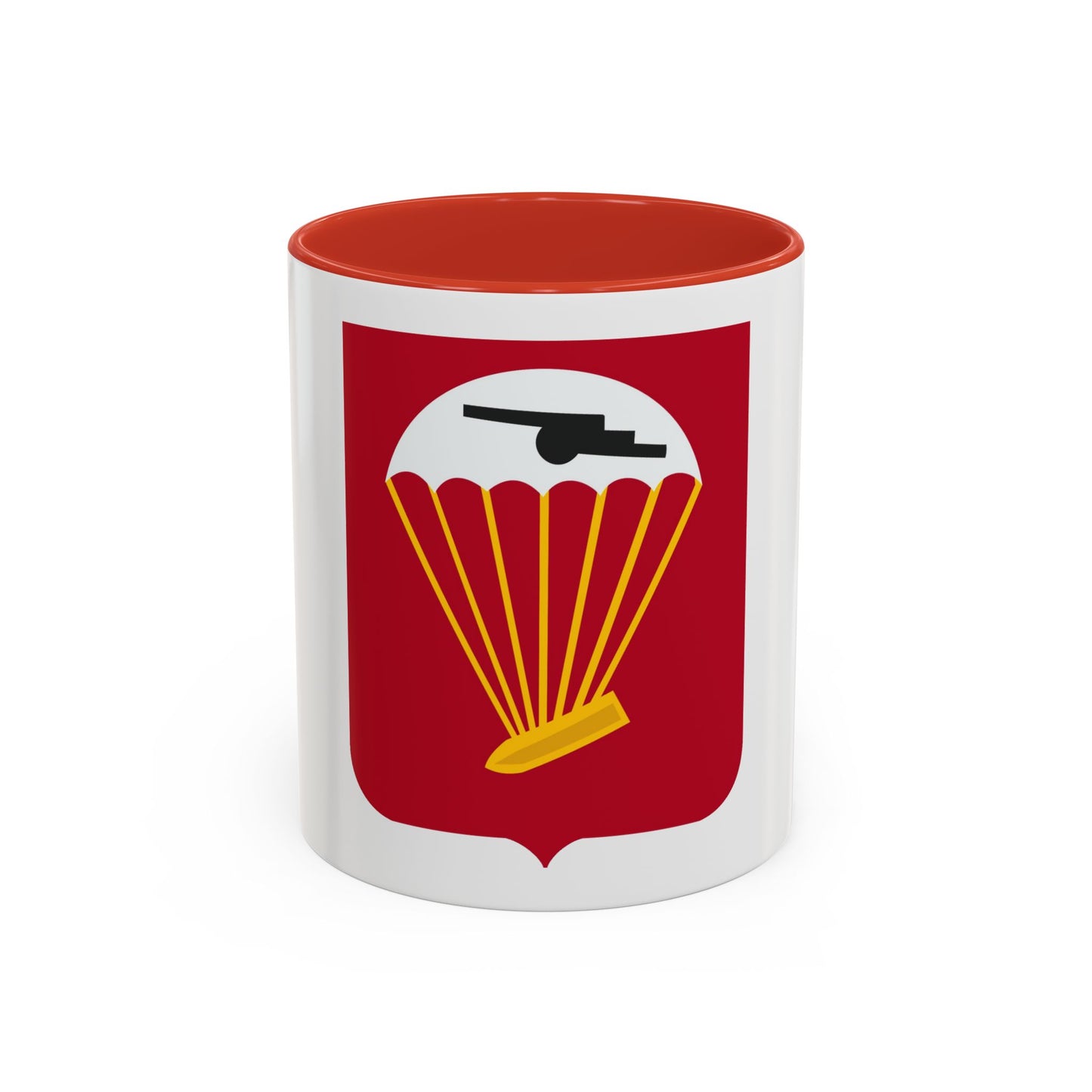 456th Airborne Field Artillery Battalion v2 (U.S. Army) Accent Coffee Mug